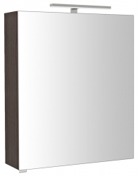 Sapho RIWA Galerka s LED osvětlením, 60x70x17cm, borovice rustik