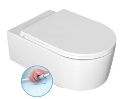 Náhled obrázku: Sapho SISTEMA A závěsné wc rimless 36x53,5cm, bílá 