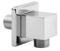 Sapho Stěnový vývod sprchy hranatý chrom