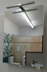 Sapho Tira Výsuvné zrcadlo s LED osvětlením 600 x 800 x 54 - 356 mm - VÝPRODEJ 1ks