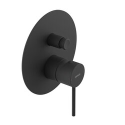 Sapho ULTRAMIX podomítková baterie 2 výstupy černá mat