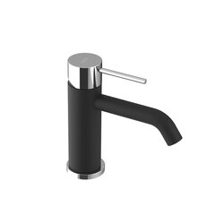 Sapho ULTRAMIX stojánková umyvadlová baterie nízká černá mat/chrom