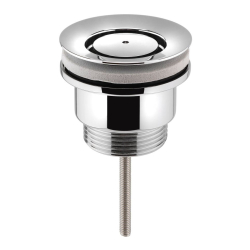 Sapho Umyvadlová výpust 5/4“ neuzavíratelná, design zátka, 3-65mm, chrom
