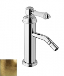 Sapho Vienna Stojánková bidetová retro baterie s výpustí bronz