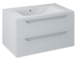 Sapho Wave Skříňka pod umyvadlo 79,7x45x47,8cm, bílá (WA081)