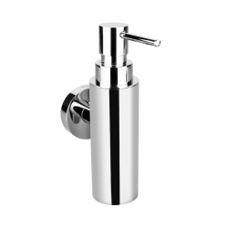 Sapho X-ROUND Dávkovač mýdla bez vrtání k nalepení 150 ml, chrom