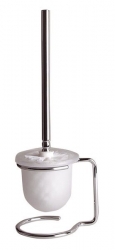 Sapho X-ROUND E WC štětka stojanová chrom