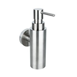 Sapho X-STEEL Dávkovač mýdla bez vrtání k nalepení 150 ml, broušená nerez (104109015)