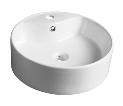 Náhled obrázku: Sapho YAKARTA Keramické umyvadlo na desku, průměr 46 cm 