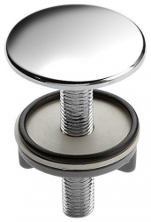 Náhled obrázku: Sapho Záslepka na umyvadlo 50mm, chrom - 5350C 