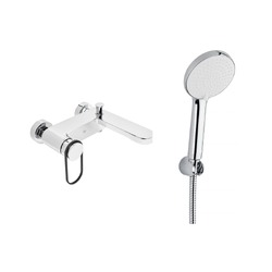 SAT Fusion Vanová baterie s vanovým setem 150 mm chrom SATBSFU222KPCSET