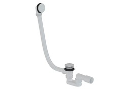 SAT Vanový sifon automat click clack 80cm DN40/DN50 SAT bílá matná plast SATAVA80CCBM