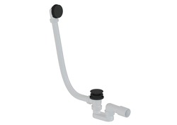 SAT Vanový sifon automat click clack 80cm DN40/DN50 SAT černá matná plast SATAVA80CC8