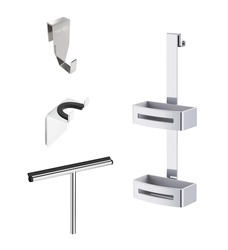Set doplňků do sprchy na zavěšení SAT SATDBWI6