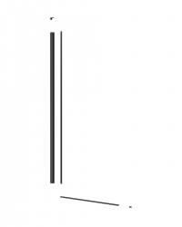 Náhled obrázku: Set pro walk-in SAT černá SIKOWIPROFILC 