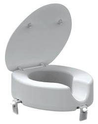 Siko Zvýšené sedátko 12 cm na WC pro seniory, bílá INVALWCSED