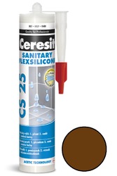 Silikon sanitární Ceresit CS 25 chocolate 280 ml CS2558