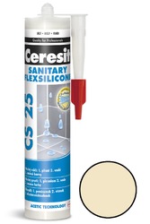 Silikon sanitární Ceresit CS 25 melba 280 ml CS2522