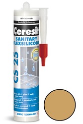 Silikon sanitární Ceresit CS 25 toffi 280 ml CS2544