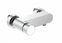 Sprchová baterie 150mm SAT Fusion páka bílé sklo