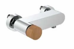 Sprchová baterie 150mm SAT Fusion páka světlé dřevo