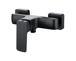 Náhled obrázku: Sprchová baterie SAT Brevis bez sprchového setu 150 mm černá matná SATBSBRE268C 