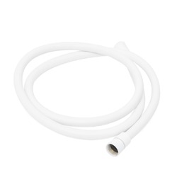 Sprchová hadice 150 cm SAT B-Way se zámkem proti přetočení bílá matná SATBSHPBWB