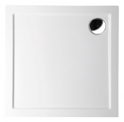 Sprchová vanička čtvercová 80x80x4cm Polysan AURA litý mramor