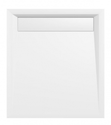 Sprchová vanička obdélníková 90x80x4cm Polysan VARESA litý mramor