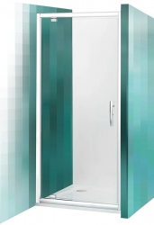 Sprchové dveře jednokřídlé 90 cm Roth PXDO1N/1000 Proxima Line, sklo čiré, Brillinat