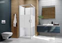 Sprchový box Sanplast kpl-KCKN/BASIC-M posuvné rohové dveře