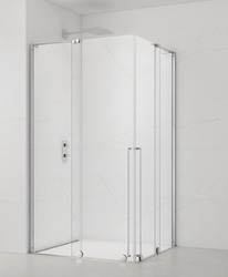 Sprchový kout čtverec 110x110 cm SAT Walk-In Xmotion SATBWIXMN110110
