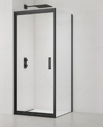 Sprchový kout čtverec 80x80 cm černá SAT TEX SATTEXC80S80C
