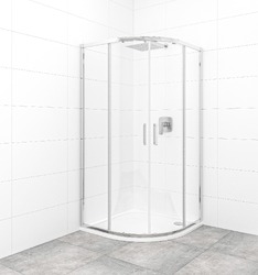 Sprchový kout s vaničkou 90x90 cm SAT TEX SATBKTEXS90CRT