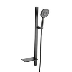 Sprchový posuvný set SAT matná černá SATSS31C