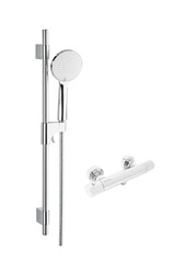 Sprchový set s termostatickou baterií  SAT 150 mm chrom SATBST268SET