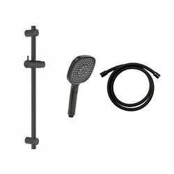 Náhled obrázku: Sprchový set SAT Dark černá matná SATBSSTDACSET1 