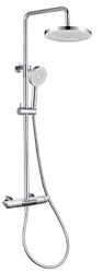 Sprchový sloup SAT s vanovým termostatem chrom SATSSTVK