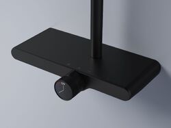 Náhled obrázku:  Sprchový systém REA Bari černá