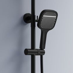 Náhled obrázku:  Sprchový systém REA Bari černá