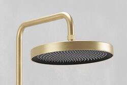 Náhled obrázku:  Sprchový systém REA Farel Brush Gold