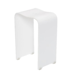 Stolička sprchová SAT, volně stojící, plast, bílá