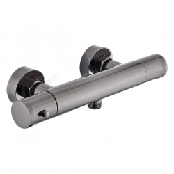 Termostatická sprchová baterie SAT DARK PVD Gun Metal