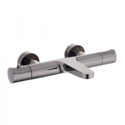 Termostatická vanová baterie SAT DARK PVD Gun Metal