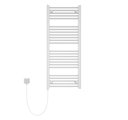 Náhled obrázku: Topný žebřík do koupelny elektrický Korado Koralux Linear Classic-E 1820x450mm 600W bílá 