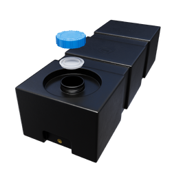 Náhled obrázku:  Nádrž do karavanu 120 litrů černá