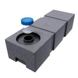 Náhled obrázku:  Nádrž do karavanu 120 litrů mramor