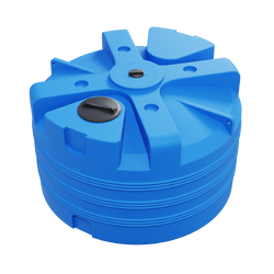 Náhled obrázku: UH Plast Univerzální plastová nádrž 5000 l V-5000F modrá