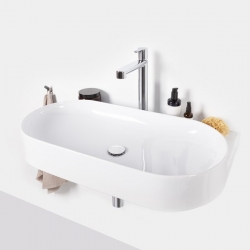 Umyvadlo 80,5 x 50 x 12,5 cm, Ravak Yard 800 keramické bílé - XJX01280002