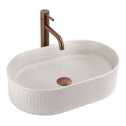 Náhled obrázku: Umyvadlo na desku 49x31 cm REA Vanda Sandy Umyvadlo na desku 49x31 cm REA Vanda Sandy